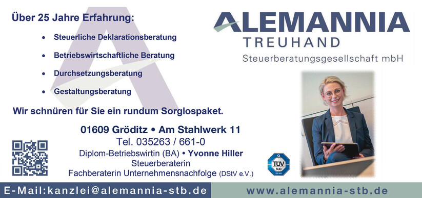 Alemannia Treuhand
Steuerberatungsges. mbH